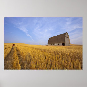 Margaret Horton bei Palouse Fotografie 2009 Poster