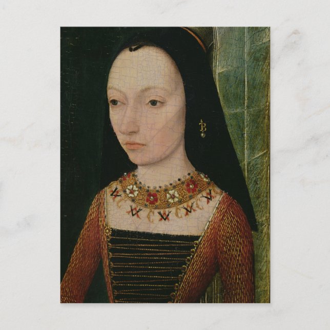 Margaret of York Duchess of Burgundy, c.1477 Postkarte (Vorderseite)