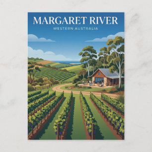 Margaret River Australien Postkarte