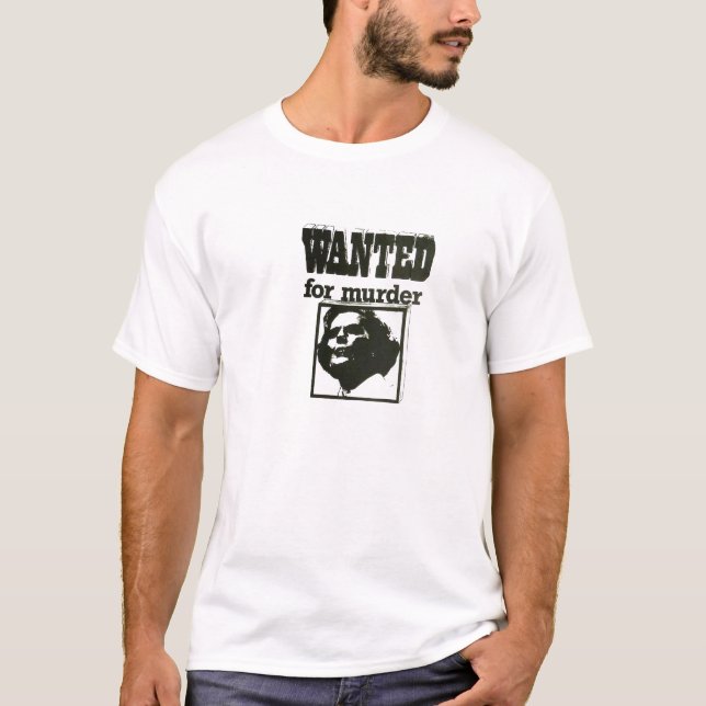Margaret Thatcher - gewollt für Mord T-Shirt (Vorderseite)