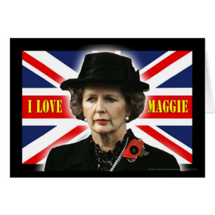Margaret Thatcher I Liebe Maggie