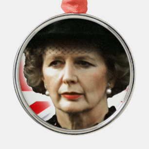 Margaret Thatcher I Liebe Maggie Ornament Aus Metall