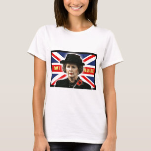 Margaret Thatcher I Liebe Maggie T-Shirt
