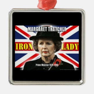Margaret Thatcher Premierministerin Ornament Aus Metall