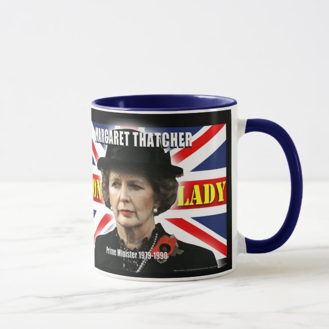 Margaret Thatcher Tasse (Rechts)