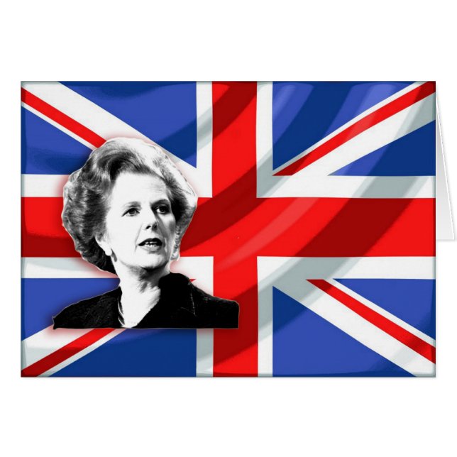 Margaret Thatcher Union Jack (Vorderseite (Horizontal))