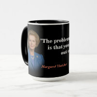 Margaret Thatcher Zitat zum Sozialismus