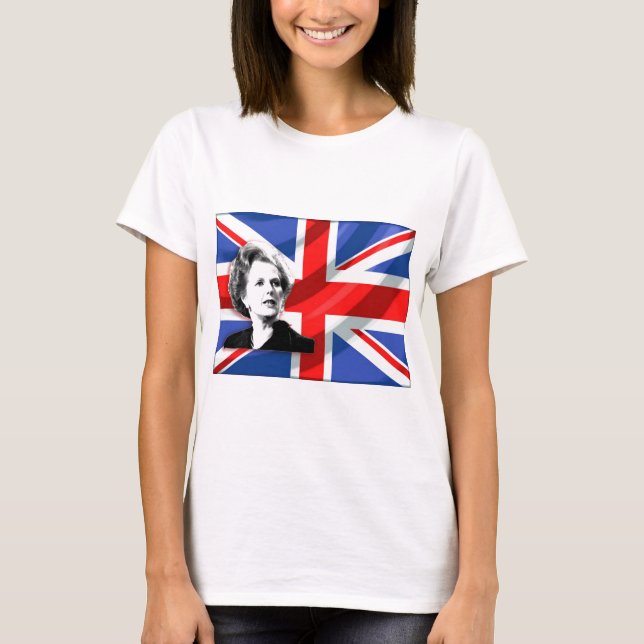 Margaret- ThatcherGewerkschafts-Jack T-Shirt (Vorderseite)