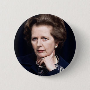 Margaret- Thatcherknopf-Abzeichen Button