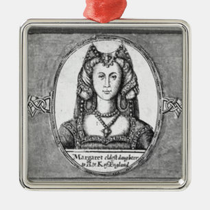 Margaret Tudor mit zwei ihrer Ehemänner Ornament Aus Metall