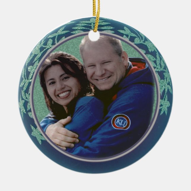 Margaret und Derick Orn Keramikornament (Vorne)