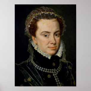 Margaret von Parma, Regent der Niederlande Poster