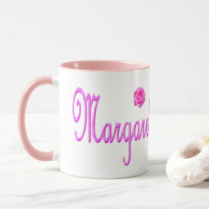 Margaretenname Rosa Logo, Tasse