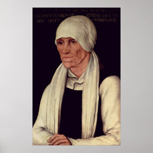 Margarethe Luther , mother of Martin Luther Poster