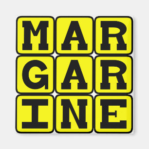 Margarine, Buttery Spread Magnet