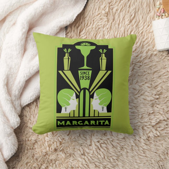 Margarita Art Deco Kissen (Decke)