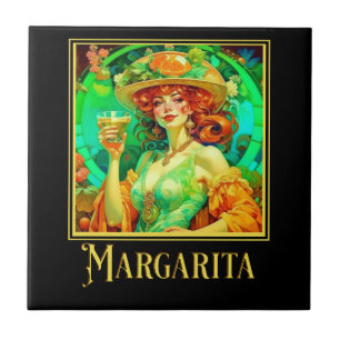 Margarita Art Nouveau Fliese
