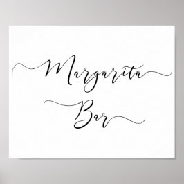 Margarita Bar Sign Poster