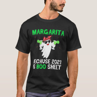 Margarita Boo Niedlich Boo Ghost Drinking Margarit T-Shirt