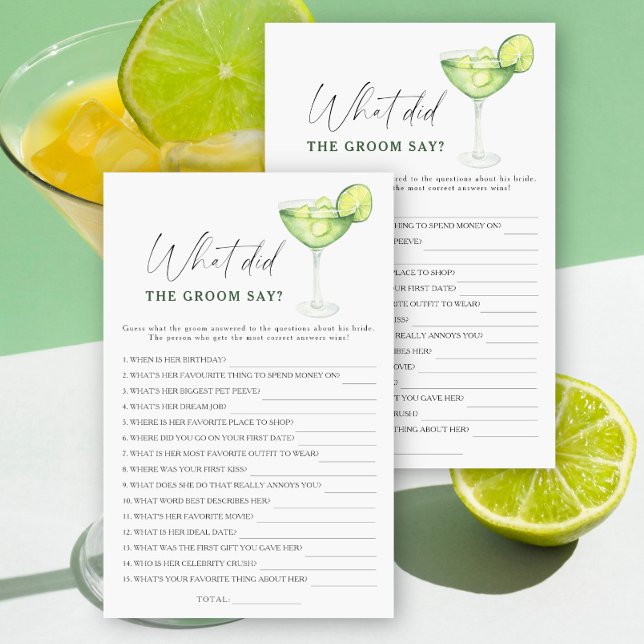 Margarita Brautparty Was hat der Bräutigam gesagt? (Von Creator hochgeladen)