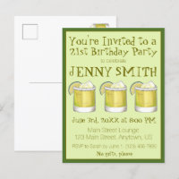 Margarita Cocktail 21. Geburtstag Bachelorette