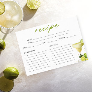 Margarita-Cocktail-Junggesellinnenabschied-Rezeptk Einladung
