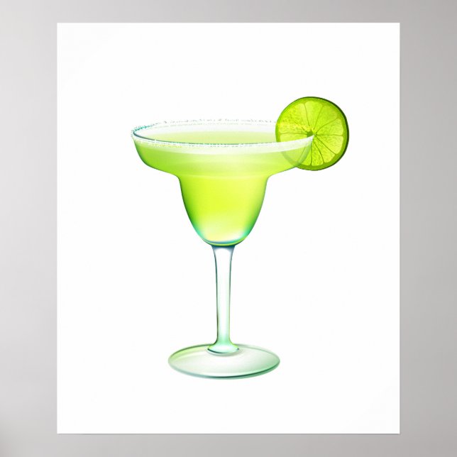 Margarita Cocktail Poster - SRF (Vorne)