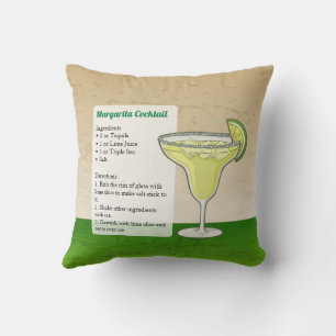 Margarita-Cocktail-Rezept Kissen