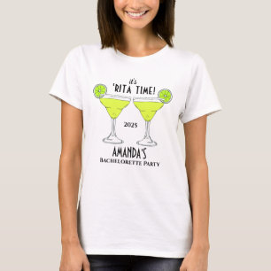 Margarita Cocktails Junggeselinnen-Abschied T-Shirt