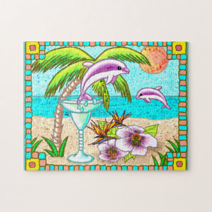 Margarita Dolphin Splash Puzzle