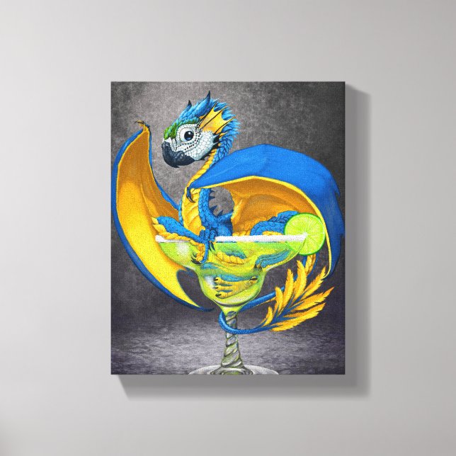 Margarita Dragon 8x10 Canvas Print Leinwanddruck (Vorderseite)