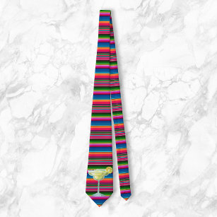 Margarita Fiesta mexikanische Decke farbenfroh Krawatte