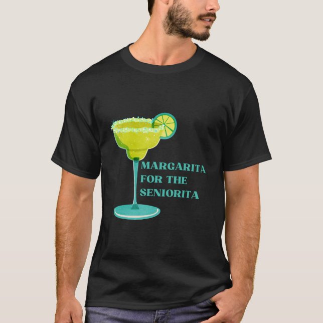 Margarita für Seniorita Pullover Hoodie (Vorderseite)