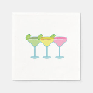 Margarita Glasses Serviette