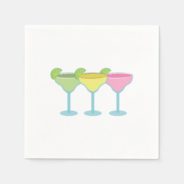 Margarita Glasses Serviette (Vorderseite)