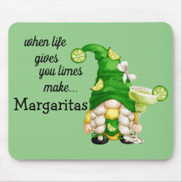 Margarita Gnome Mousepad