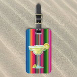 Margarita Lover Limes Tequila Mexico Serape Gepäckanhänger<br><div class="desc">Dieses Design kann durch Auswahl der Option Design bearbeiten personalisiert werden. Sie können auch auf andere Gegenstände übertragen. Kontaktieren Sie mich unter colorflowcreations@gmail.com oder nutzen Sie die Chat-Option oben auf der Seite, wenn Sie dieses Design auf einem anderen Produkt haben möchten oder Hilfe bei diesem Design benötigen. Sehen Sie mehr...</div>