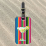 Margarita Lover Limes Tequila Mexico Serape Gepäckanhänger<br><div class="desc">Dieses Design kann durch Auswahl der Option Design bearbeiten personalisiert werden. Sie können auch auf andere Gegenstände übertragen. Kontaktieren Sie mich unter colorflowcreations@gmail.com oder nutzen Sie die Chat-Option oben auf der Seite, wenn Sie dieses Design auf einem anderen Produkt haben möchten oder Hilfe bei diesem Design benötigen. Sehen Sie mehr...</div>