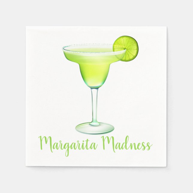 Margarita Madness Serviette (Vorderseite)