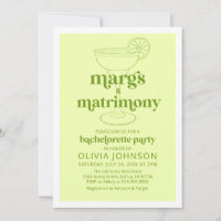 Margarita Margs & Matrimone Cocktail Bachelorette