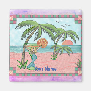 Margarita Mermaid Magnet