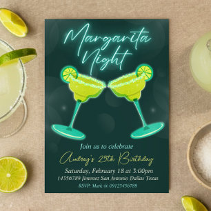 Margarita Night Einladung