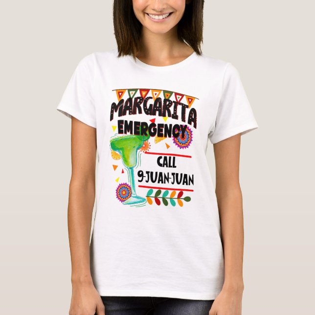 Margarita Notruf 9 Juan Juan Juan T-Shirt (Vorderseite)