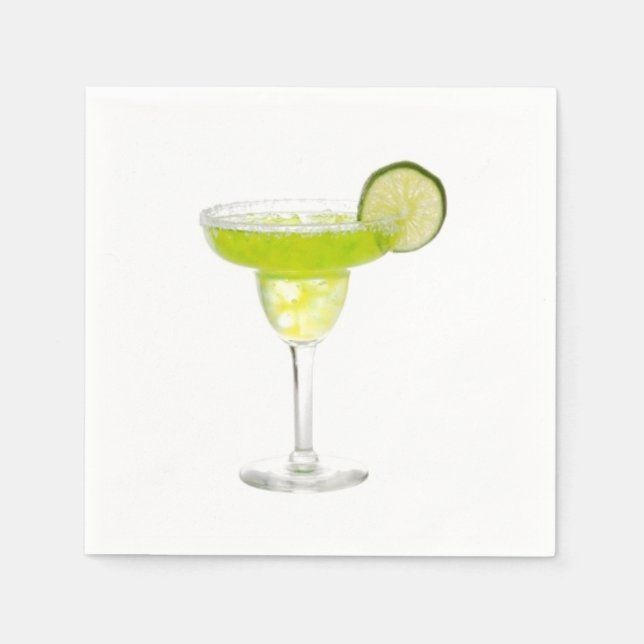 Margarita Papier Napkins. Serviette (Vorderseite)