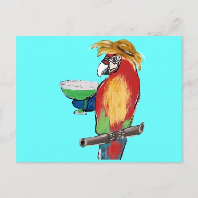 Margarita Parrots Postkarte (Vorderseite)