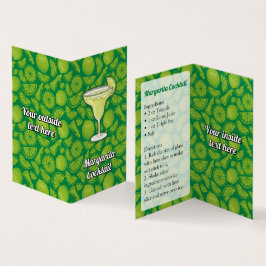 Margarita Recipe Visitenkarten
