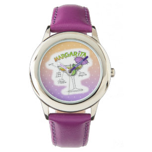 MARGARITA-REZEPT-COCKTAIL-KUNST ARMBANDUHR