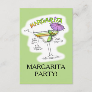 MARGARITA-REZEPT-COCKTAIL-KUNST EINLADUNG