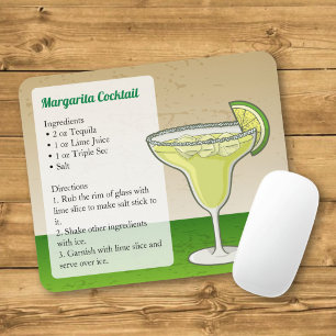 Margarita-Rezept Mousepad