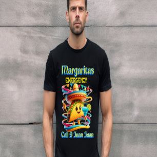 Margarita Sombrero-Wearing Octopus T-Shirt